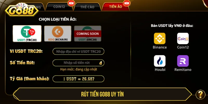 rút tiền Go88 uy tín